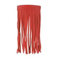 Naczółek z frędzlami Classic czerwony 