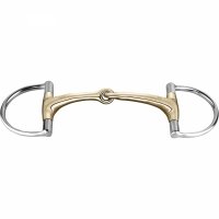 Wędzidło DYNAMIC-RS Hunter Jumper D-Ring pojedynczo łamane Sensogan 