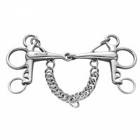 Pelham pojedynczo łamany 