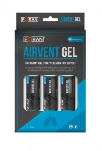 Airvent Gel Triple Pack - natychmiastowe i skuteczne wsparcie dróg oddechowych