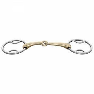 Wędzidło DYNAMIC RS multi-ring pojedynczo łamane Sensogan