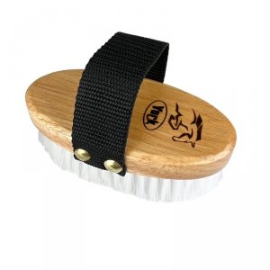 Szczotka Woody junior drewniana z miękkim włosiem