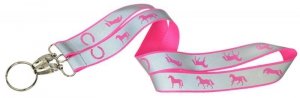 Smycz do kluczy odblaskowa Konie