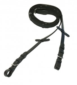 Wodze gumowane drobnoplecione ze stoperami FULL