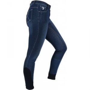 Bryczesy jeansowe damskie Roma jeans blue 
