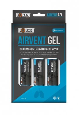 Airvent Gel Triple Pack - natychmiastowe i skuteczne wsparcie dróg oddechowych