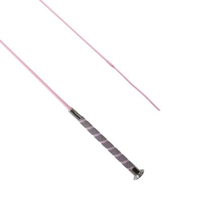 Bat skokowy z antypoślizgową rączką 75 cm różowy