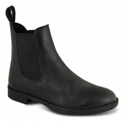 Sztyblety skórzane czarne Rider