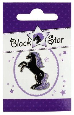 Przypinka w opakowaniu Black Star