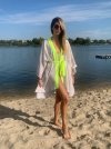 Kimono Checker Beige Heart Short