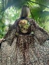 Kimono Safari Gold Skull Long