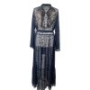 Kimono Blue Stars Black Angel