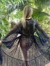 Kimono Blue Stars Black Angel