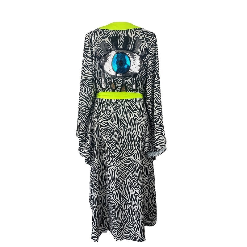 Kimono Zebra Crying Eye Classic