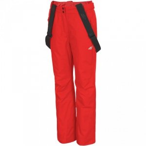 Spodnie narciarskie damskie 4F czerwone H4Z21 SPDN001 62S