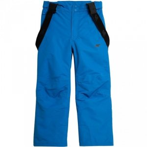 Spodnie narciarskie dla chłopca 4F kobaltowe HJZ21 JSPMN001A 36S