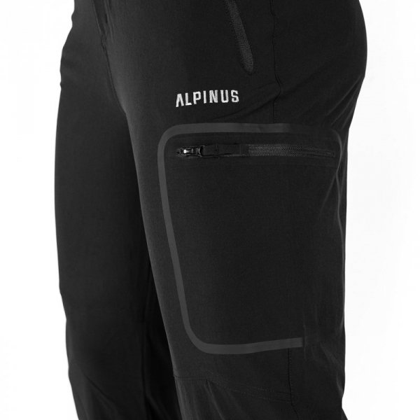 Spodnie trekkingowe Alpinus męskie Pyrenees czarne FF43791
