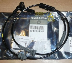 Original ABS Sensor hinten RWD Zwillingsreifen links = rechts Renault Master III  , 4790000Q0F , 479501544R , 8200735319 , 95507