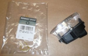 ORIGINAL Renault Kennzeichenleuchte Nummernschildleuchte Clio II Twingo 7700410754