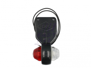 SEITENBEGRENZUNGSLAMPE TRUCK SEITE R WEIß / ROT LED 