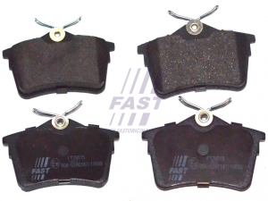 BREMSBELÄGE CITROEN BERLINGO 08> HINTEN OHNE SENSOR