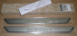 ORIGINAL Einstiegleisten vorne Schriftzug für Renault CLIO IV ZOE MEGANE III,SCENIC III,LAGUNA III,TALISMAN  8201733101