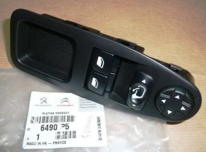 Original Schalter Fensterheber Taste Jumpy Expert Scudo III 6490P5
