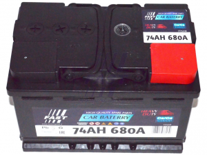 AUTOBATTERIE - 74AH 680A 278X175X190