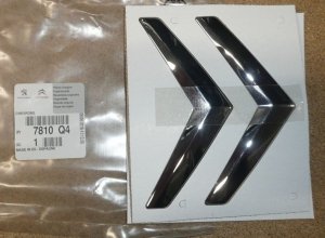 ORIGINAL Citroen C4 Picasso Monogramm Dekorzeichen Emblem Dekor Logo , 7810Q4