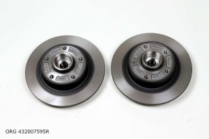 Original Bremsscheibe RENAULT MEGANE 08- HINTEN 260X25 2Stk. , 432007595R
