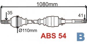 Neu Autoteile T5491 Z   =T2125 ABS
