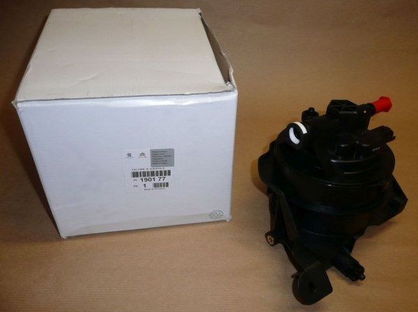 ORIGINAL Kraftstofffilter Gehäuse Citroen C4 C5 C8 Peugeot 307 308 407 807 2.0 HDI 136HP - 190177