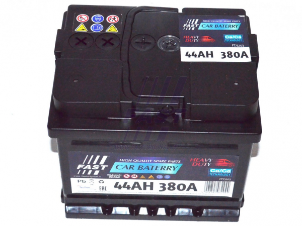 AUTOBATTERIE - 44AH 380A 207X175X175