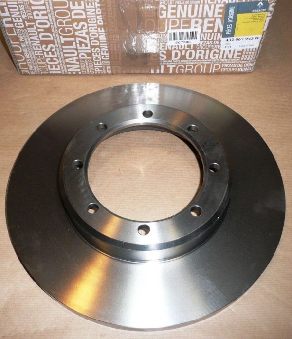 ORGINAL Bremsscheibe Hinten Master III Movano B 2.3 dCi 432067943R