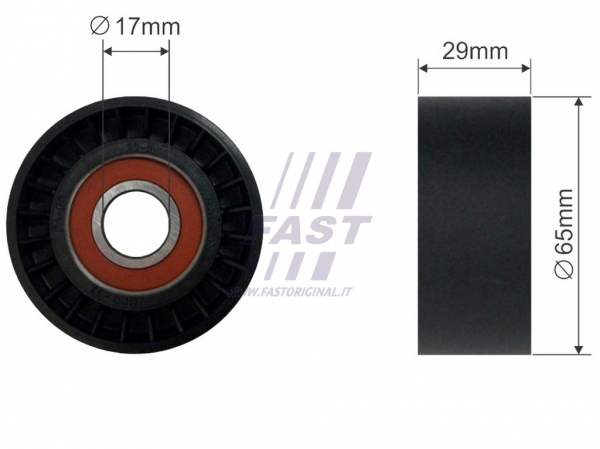 MICRO-V-RIEMENSPANNER FIAT DOBLO 00> ROLLE 1.9 JTD