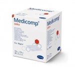 Medicomp Extra 6W, 7,5 cm x 7,5 cm, kompresy z włókniny, jałowe, 2 x 25 sztuk