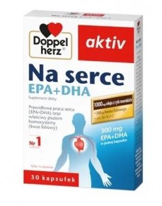 Doppelherz aktiv Na serce EPA + DHA, 30 kapsułek