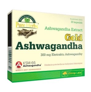 Gold Ashwagandha 30 kapsułek
