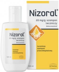 Nizoral leczniczy szampon przeciwłupieżowy 100 ml