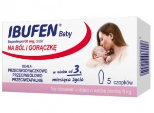 IBUFEN BABY 60mg x 5 czopków