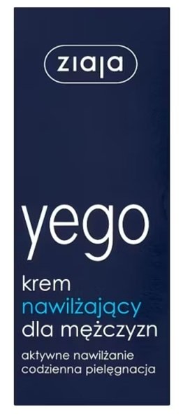 Ziaja Yego, krem nawilżający dla mężczyzn, 50 ml