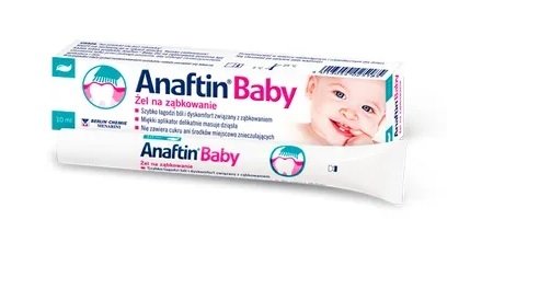 Anaftin baby, żel na ząbkowanie, 10 ml