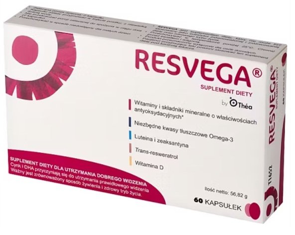 Resvega, 60 kapsułek