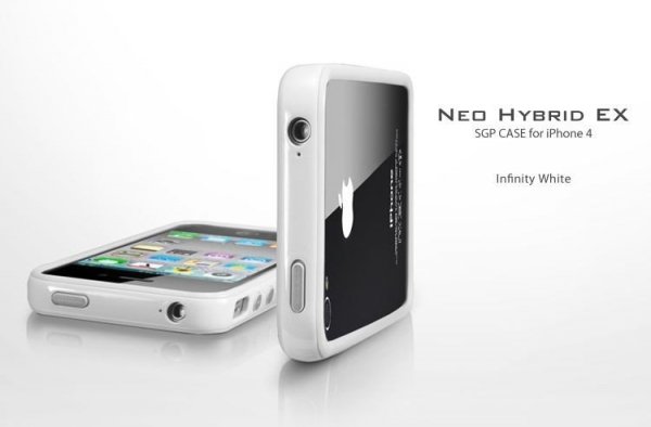 SGP NEO HYBRID EX + Folie Steinheil iPhone 4 4S