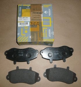 Original  Plaquettes de frein avant Renault Master II ,  7701207166