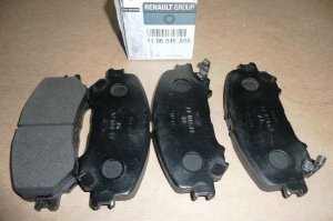 Plaquettes de frein avant d'origine Renault Kadjar 15- Nissan Qashqai, 410604EA0A