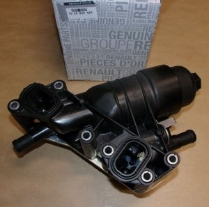 Radiateur d'huile d'origine Boîtier de filtre Renault Megane Scenic MK3 MK4 1.6 DCI 2011-, 152085948R, 152085948R