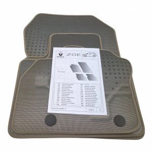 Original tapis de sol en caoutchouc Renault Zoe ZE, 8201274081