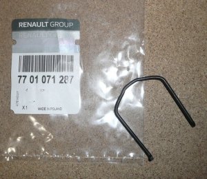 Original  Support de conduit turbo Renault Master III ,  7701071287