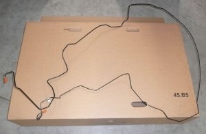 Original Tuyau hydraulique arrière d'origine Citroen C5 III , 9807562180